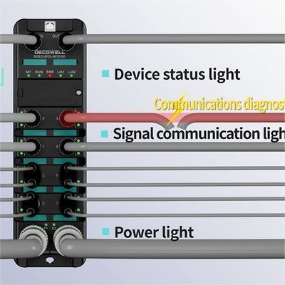 شراء وحدات الدخول والخروج من سلسلة Decowell SD IP67 وحدة IO-Link الرئيسية عن بعد لاسلكية online manufacture