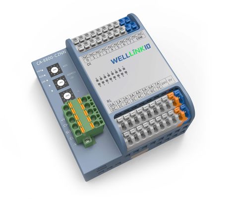 شراء وحدة إدخال / إخراج الاتفاقية Canopen الضيقة عن بعد Decowell FS Series CA-8800-C2NN online manufacture